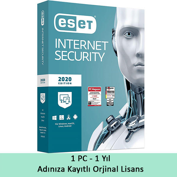 Eset Nod32 Antivirüs İnternet Security 2020