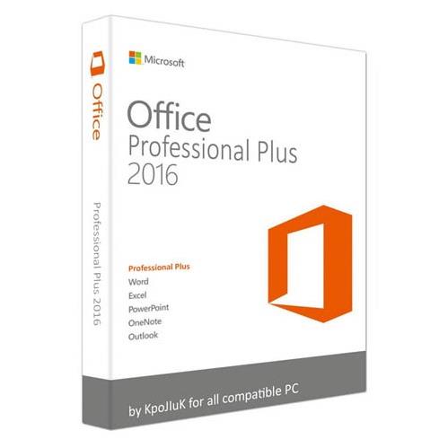 Office 2016 Pro Plus Süresiz Dijital Lisans Anahtarı Key 32&64 Bit